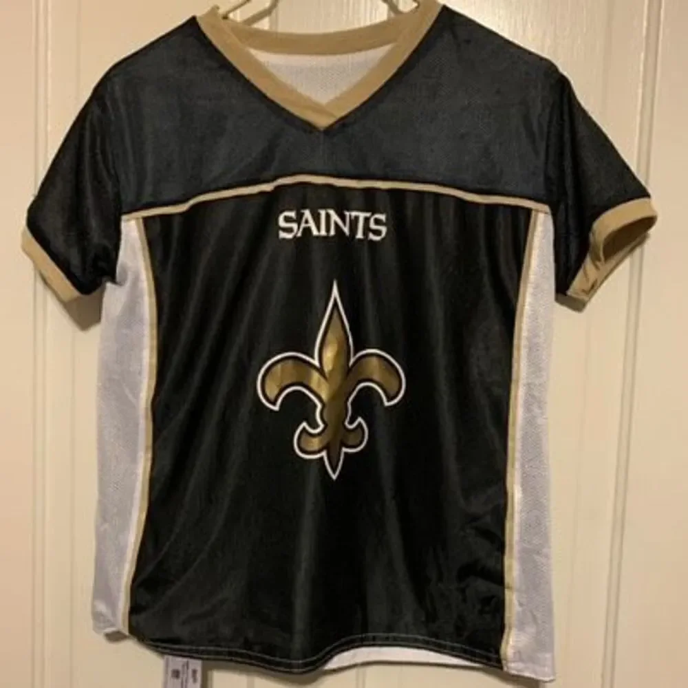 New Orleans Saints Size Youth Large Reversible Flag Football Jersey